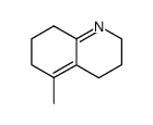 5-methyl-2,3,4,6,7,8-hexahydroquinoline Structure