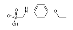 p-phenetidino-methanesulfonic acid结构式