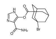 (5-carbamoyl-1H-imidazol-4-yl) 3-bromoadamantane-1-carboxylate Structure