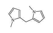 1-methyl-2-[(1-methylpyrrol-2-yl)methyl]pyrrole Structure