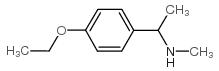 [1-(4-ETHOXY-PHENYL)-ETHYL]-METHYL-AMINE structure