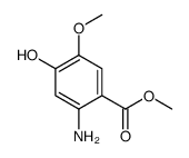 methyl 2-amino-4-hydroxy-5-methoxybenzoate Structure