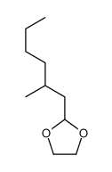 2-(2-methylhexyl)-1,3-dioxolane结构式