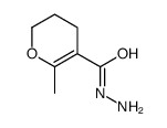 2H-Pyran-5-carboxylic acid,3,4-dihydro-6-methyl-,hydrazide结构式