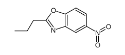 5-Nitro-2-propyl-1,3-benzoxazole structure
