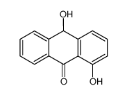 1,10-dihydroxy-anthrone结构式