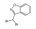 3-(DIBROMOMETHYL)-1,2-BENZISOXAZOLE结构式