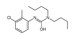 1,1-dibutyl-3-(3-chloro-2-methylphenyl)urea结构式