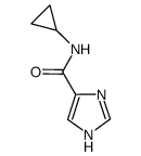 1H-Imidazole-5-carboxamide,N-cyclopropyl- structure