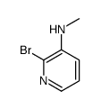 2-溴-N-甲基-3-氨基吡啶结构式