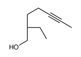 (2R)-2-ethylhept-5-yn-1-ol Structure