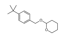 2-[(4-tert-butylphenyl)methoxy]oxane Structure
