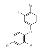 3'-fluoro-2,4,4'-tribromodiphenyl ether结构式