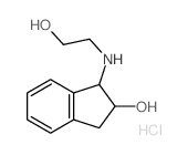 1-(2-hydroxyethylamino)-2,3-dihydro-1H-inden-2-ol Structure