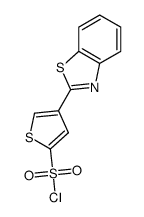 4-(Benzothiazole-2-yl)-thiophene-2-sulfonyl chloride Structure
