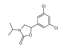 5-(3,5-dichlorophenyl)-3-propan-2-yl-1,3-oxazolidin-2-one结构式
