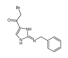 1-[2-(benzylamino)-1H-imidazol-5-yl]-2-bromoethanone Structure