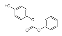 Carbonic acid, 4-hydroxyphenyl phenyl ester Structure