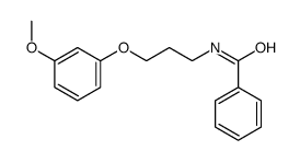 N-[3-(3-methoxyphenoxy)propyl]benzamide Structure