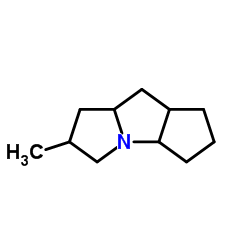 Cyclopenta[b]pyrrolizine, decahydro-6-methyl- (9CI) Structure