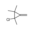 chloro-1 methyl-1 dimethyl-2,2 methylenecyclopropane结构式