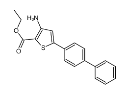 ethyl 3-amino-5-(4-phenylphenyl)thiophene-2-carboxylate图片