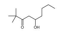 5-hydroxy-2,2-dimethylnonan-3-one Structure