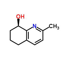 (8R)-2-Methyl-5,6,7,8-tetrahydro-8-quinolinol Structure