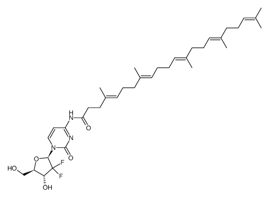 4-(N)-squalenoyl gemcitabine结构式