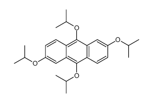 2,6,9,10-tetra(propan-2-yloxy)anthracene结构式