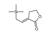 3-(2-trimethylsilylethylidene)oxolan-2-one Structure
