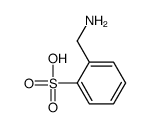 2-(aminomethyl)benzenesulfonic acid结构式