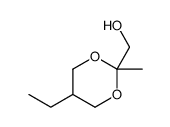 (5-ethyl-2-methyl-1,3-dioxan-2-yl)methanol Structure