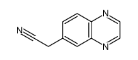 2-(QUINOXALIN-6-YL)ACETONITRILE structure