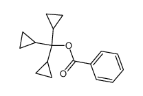 Tricyclopropyl-carbinol-benzoat Structure