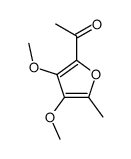 1-(3,4-dimethoxy-5-methylfuran-2-yl)ethanone Structure