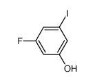 3-fluoro-5-iodophenol Structure