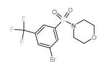4-((3-Bromo-5-(trifluoromethyl)phenyl)sulfonyl)morpholine picture