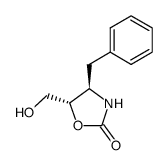 (4R,5S)-5-benzyl-4-(hydroxymethyl)-1,3-oxazolidin-2-one Structure