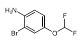2-bromo-4-(difluoromethoxy)aniline structure
