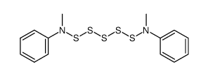 bis(methylphenylamino)pentasulfane结构式