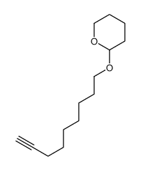 2-non-8-ynoxyoxane Structure