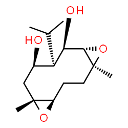 (1R,4S,6S,7R,8R,9R,11R)-4,11-Dimethyl-8-(1-methylethyl)-5,12-dioxatricyclo[9.1.0.04,6]dodecane-7,9-diol picture