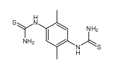 1,1'-(2,5-Dimethyl-1,4-phenylene)bis(thiourea)结构式