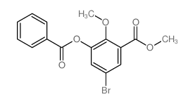 METHYL 3-(BENZOYLOXY)-5-BROMO-2-METHOXYBENZOATE picture