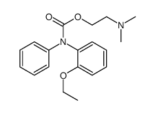 (o-Ethoxyphenyl)phenylcarbamic acid 2-(dimethylamino)ethyl ester structure