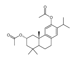 Salviol-diacetat Structure