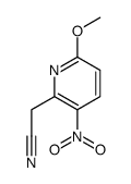 2-cyanomethyl-3-nitro-6-methoxy pyridine picture