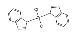 (ethylenebis(indenyl))zirconium dichloride Structure