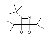 1,4,6-tritert-butyl-2,3-dioxa-5-azabicyclo[2.2.0]hex-5-ene Structure